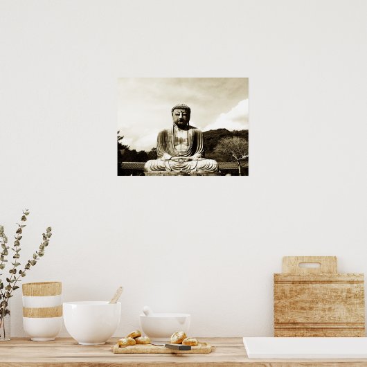 古代仏 ポスター (キッチン)