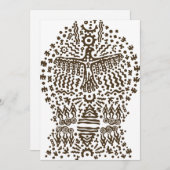 古代伝説：巨大な鳥と部族のテント シーズンカード (正面/裏面)