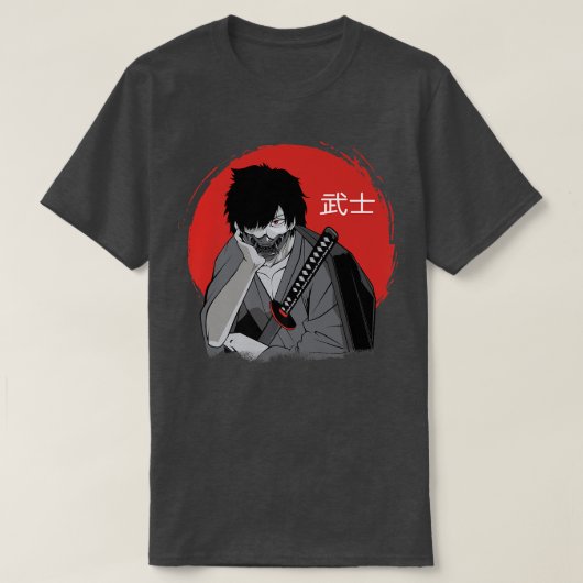 古代侍日本の士宮本武士道 Tシャツ (デザイン正面)