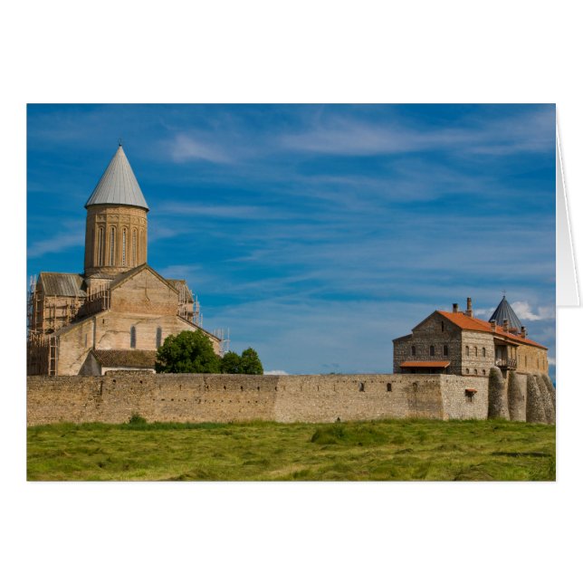 古代修道院外装 (正面横)