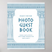 古代史イベントの写真ゲストブックサイン ポスター (正面)