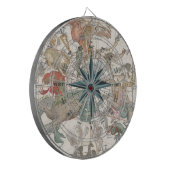 古代地図の羅針盤 ダーツボード (正面左)