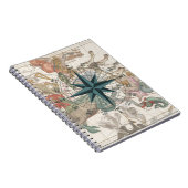 古代地図の羅針盤 ノートブック (右側)