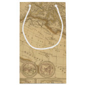 古代地図 スモールペーパーバッグ (裏面)