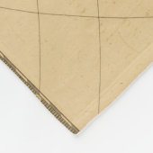 古代地図 フリースブランケット (角)