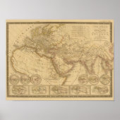 古代地図 ポスター (正面)