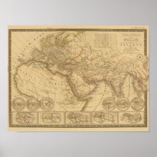 古代地図 ポスター