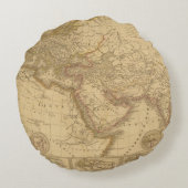 古代地図 ラウンドクッション (裏面)