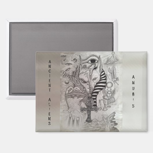 古代宇宙人 , アヌビス マグネット (正面/裏面)