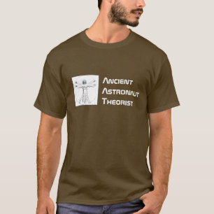 古代宇宙飛行士の理論家のワイシャツ Tシャツ