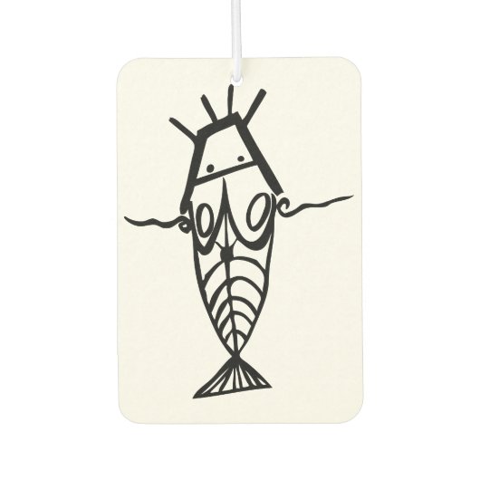 古代宇宙飛行士 カーエアーフレッシュナー (正面)