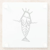 古代宇宙飛行士 ガラスコースター (裏面)