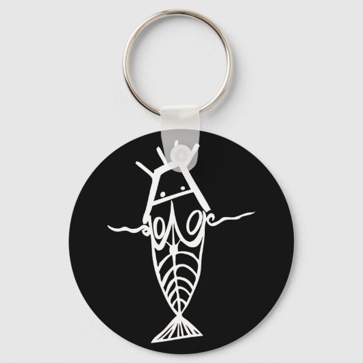 古代宇宙飛行士 キーホルダー (正面)