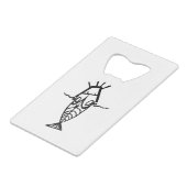 古代宇宙飛行士 クレジットカード栓抜き (正面アングル)