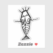 古代宇宙飛行士 シール (シート)