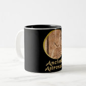 古代宇宙飛行士 ツートーンマグカップ (正面左)