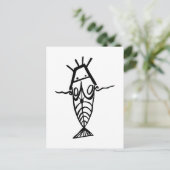 古代宇宙飛行士 ポストカード (スタンド正面)