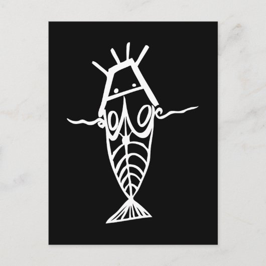 古代宇宙飛行士 ポストカード (正面)