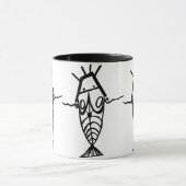 古代宇宙飛行士 マグカップ (中央)