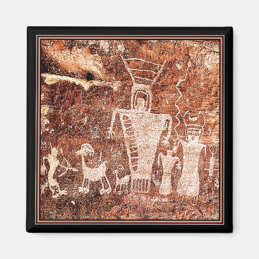 古代宇宙飛行士 マグネット (正面)