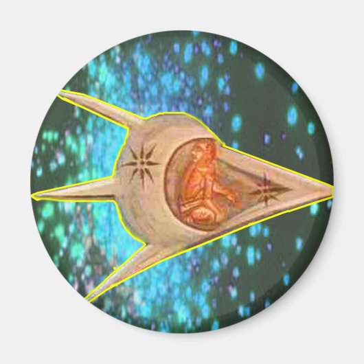 古代宇宙飛行士 マグネット (正面)