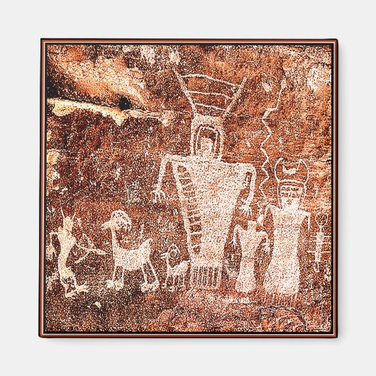 古代宇宙飛行士 マグネット (正面)