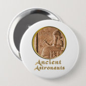 古代宇宙飛行士 缶バッジ (正面&裏面)