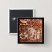 古代宇宙飛行士 缶バッジ (正面&裏面)