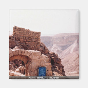 古代建物、Masada、イスラエル共和国 マグネット