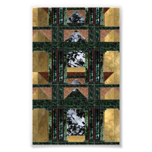 古代建築自然美術プリント フォトプリント            (正面)