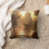 古代恐竜 クッション (ブランケット)