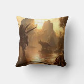 古代恐竜 クッション (裏面)