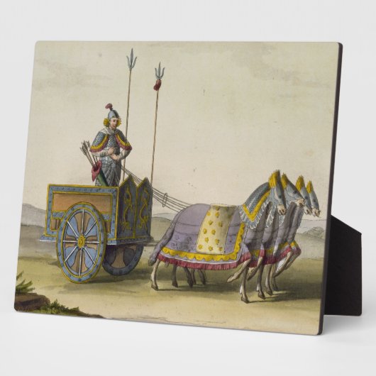 古代戦争中国の戦車、「ルコスチュームAnci」から フォトプラーク (側面)