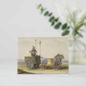 古代戦争中国の戦車、「ルコスチュームAnci」から ポストカード (スタンド正面)