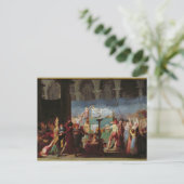 古代教会のマラットの葬儀 ポストカード (スタンド正面)