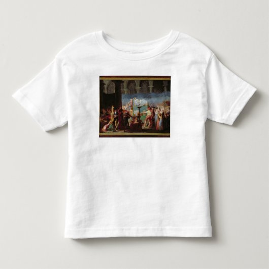 古代教会のMaratの葬式 トドラーTシャツ (正面)