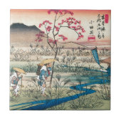 古代日本のな旅行者 タイル (正面)