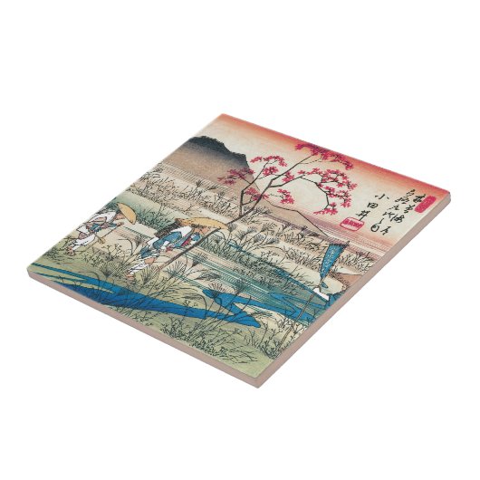 古代日本のな旅行者 タイル (側面)