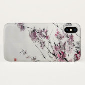 古代日本のな桜の水彩画 Case-Mate iPhoneケース (裏面(横))