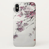 古代日本のな桜の水彩画 Case-Mate iPhoneケース (裏面)