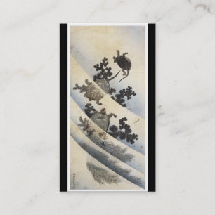 古代日本のな芸術の名刺 名刺