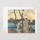 古代日本ののさくらんぼ ポストカード (正面/裏面)