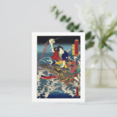 古代日本の人の日本の女性が… ポストカード (スタンド正面)