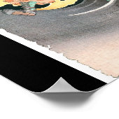 古代日本の武絵画士 ポスター (角)