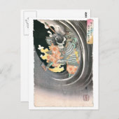 古代日本の武絵画士 ポストカード (正面/裏面)