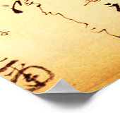 古代日本の漢字 ポスター (角)