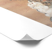 古代日本の絵画の ポスター (角)