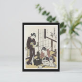 古代日本の絵葉書 ポストカード (スタンド正面)