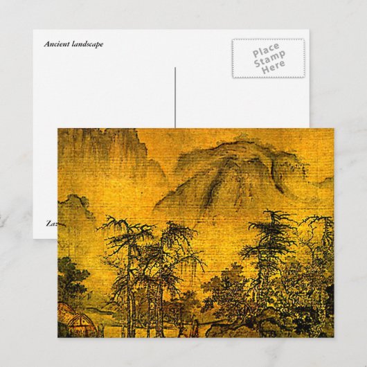 古代景観 ポストカード (正面/裏面)