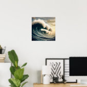 古代海波 ポスター (ホームオフィス)